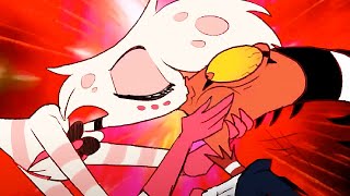 Angel and Blitzo KISS  Hazbin Hotel Comic Dub [upl. by Aryek]