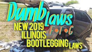 Dumb Laws  FTG Illinois Bootlegging Laws Restrictions amp Penalties [upl. by Ahtamas977]