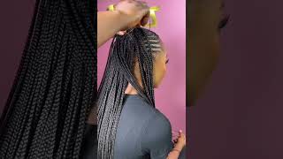 😱😱Qué trenzas africanas más extrañas extensiones cosidas o trenzas pasoapaso trenzasafricanas [upl. by True217]