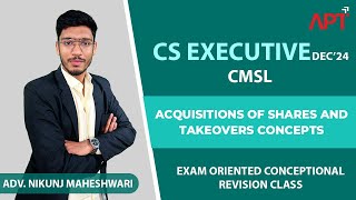 CSE Dec24  Revision Class  CMSL  Listing Obligation amp Disclosure  By ADV Nikung Maheshwari [upl. by Laurette]