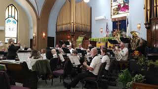 Catawissa Military Band Veterans Day Concert at Nanticoke 1st Church November 2 2024 [upl. by Oahc]