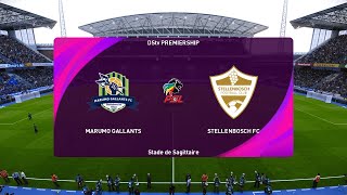 Marumo Gallants FC vs Stellenbosch 02112024 Quarterfinal TKO PES 2021 [upl. by Lindie]