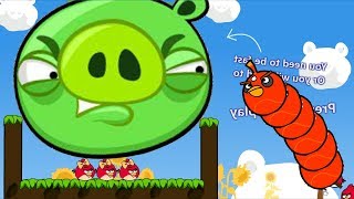 Angry Birds Cannon 3  RESCUE GIRLFRIEND BY THROWING ALL BAD PIGGIES [upl. by Lozar]