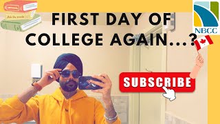 COLLEGE STARTED AGAIN WHY  NBCC  PR  AIP  PNP  CANADA  VLOG 41 ‪officialkaims‬ [upl. by Erlina]