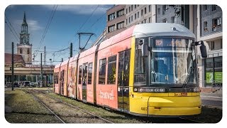 Berliner Straßenbahn • Flexity • trams in Berlin • Rund um den Alexanderplatz [upl. by Stempson811]