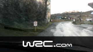 Onboard Mads Ostberg SS09 Rallye Monte Carlo 2014 [upl. by Monson]