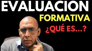 Evaluación para el aprendizaje ¿Qué es la evaluación formativa [upl. by Austina875]