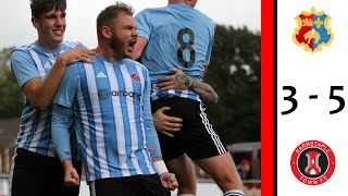 Tavistock 3  5 Barnstaple Town  FA Cup Preliminary Round  Highlights [upl. by Arfihs]