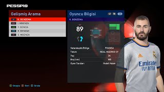 PES 2018PES 2019 MEGA YÜZ YAMASI  SMOKE PATCH YÜZ YAMASI [upl. by Aoket420]