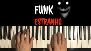 How To Play  FUNK ESTRANHO Piano Tutorial Lesson [upl. by Anivid]