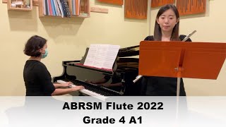 Allegretto  Grade 4 A1 ABRSM Flute Exam Pieces from 2022 [upl. by Jenkel]