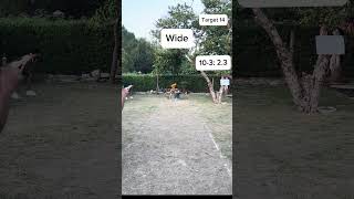 Last Wicket Thriller Last Batsman Chased For Victory 😱😱 shorts cricketshorts backyardcricketpk [upl. by Ruyle]