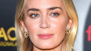 Emily Blunt Isnt Holding Back About Kissing Her CoStars [upl. by Ewolram]