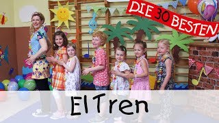 👩🏼 El Tren  Singen Tanzen und Bewegen  Kinderlieder [upl. by Eessac]