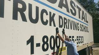 Coastal Truck Driving School pretrip inspection part 3 [upl. by Di]