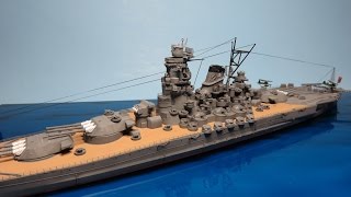 Tamiya 1700 IJN Yamato Part 4 Finale [upl. by Lauzon]