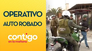 Así fue operativo tras ROBO DE AUTO fiscal a carabineros  Contigo en la Mañana [upl. by Pierro754]