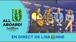 Netta Barzilai  Eurovision 2018  Toy  A cappella Press Conference [upl. by Wachtel]