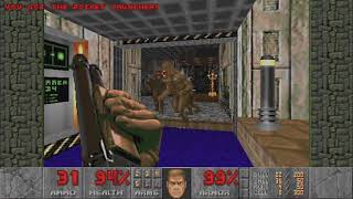 DOOM 2  Earthless Prelude Map 4  Rendering Ultra Violence 100  PS5 Gameplay [upl. by Tterrag]