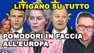 POMODORI IN FACCIA ALLA MINISTRA SVEDESE  L’EUROPA ECTOPLASMA LITIGA su tutto [upl. by Fedirko]