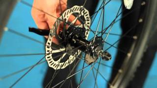 How to install quick release front wheel on bicycle [upl. by Annol159]