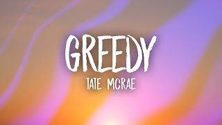 Tate McRae  greedy Lyrics [upl. by Frulla742]