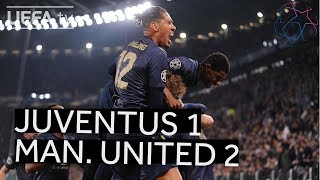 JUVENTUS 12 MAN UNITED UCL HIGHLIGHTS [upl. by Norling]