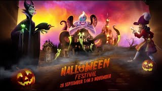 Disneyland Paris  Disney’s Halloween Festival [upl. by Meuse]