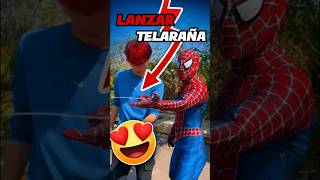 TE ENSEÑO A LANZAR TELARAÑAS 😱 spidermann [upl. by Weaks]