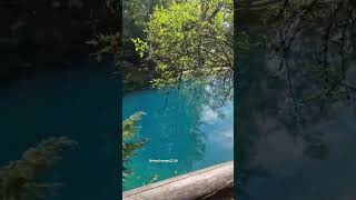 Blautopf in Blaubeuren Germany The waters stunning blue color Blautopf Germany Blaubeuren [upl. by Pickar95]