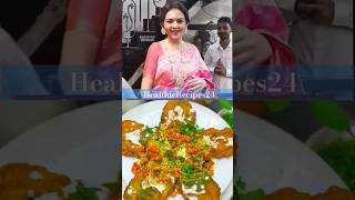 Nita Ambani Relishes Kashis Famous Palak Patta Chaatnitaambaniambani chaatfoodhealthierecipes [upl. by Harrell]