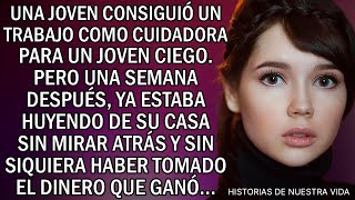 Consiguió trabajo como cuidadora de un joven ciegoy una semana despuésya estaba huyendo DeSu casa… [upl. by Ruff]