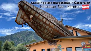 Campingplatz Burgstaller in Österreich  Kärnten am Millstätter See [upl. by Fonzie42]