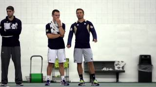 Matt Dooley – The Team Bond  Notre Dame Mens Tennis [upl. by Hirsch]