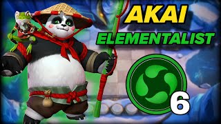 AKAI ELEMENTALIST TOP GLOBAL MAGIC CHESS 2024 ✅ MOBILE LEGENDS MAGIC CHESS [upl. by Ecaidnac]