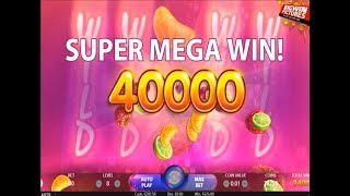 Berryburst Max Slot  Mega Big Win [upl. by Angy746]