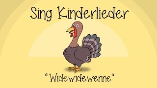 Widewidewenne  Kinderlieder zum Mitsingen  Sing Kinderlieder [upl. by Holzman]