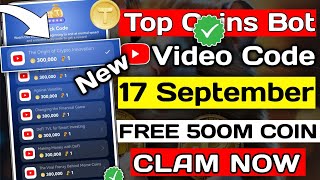 The Origin of Crypto Innovation TapCoin Bots Video Code  tapcoins lucky code today  TapCoin Code [upl. by Eimmis]