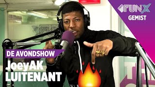 JoeyAK FLAMBEERT de studio  Luitenant Live  De Avondshow [upl. by Sykleb245]