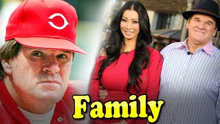 Pete Rose Family With WifeChildren and Girlfriend Kiana Kim 2024 [upl. by Scharf]