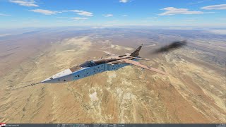 dogfight footage F14 Tomcat vsUkraine MiG23 MiG21 SU 24 [upl. by Magnolia613]