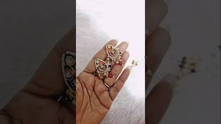 DIY Cutest Earings Tutorial 😱youtubeshorts shorts diy CrafterAditi PaintellectualPriyA [upl. by Follansbee723]