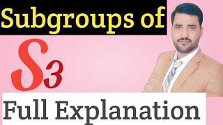 Subgroups of S3  HOW TO FIND SUBGROUPS OF S3  Subgroup of Permutation Group [upl. by Swagerty]