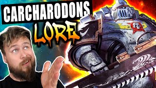 Carcharodons Faction Deep Dive  The Space Sharks  Warhammer 40K Lore [upl. by Haleemak]