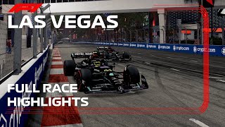 F1 23  Las Vegas 100 Full Race Replay [upl. by Bianka]