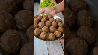 Winter special Ladoo viralvideo food Winter ladoo shorts cooking cookingchannel [upl. by Yemane]