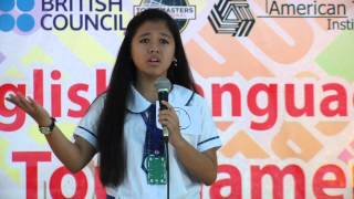 Extemporaneous Speech Contest  Finalist 01 [upl. by Oria]