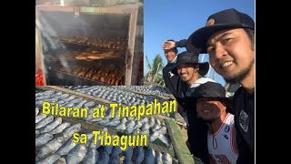 Bilaran ng Daing Tuyo at Tinapahan sa Isla ng Tibaguin Hagonoy Bulacan [upl. by Llebyram]