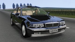 BMW 750iL E38 drive Links  Racer free game [upl. by Stilwell949]