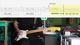 Rainbow  Gates of Babylon guitar solo LESSON [upl. by Jezabelle]